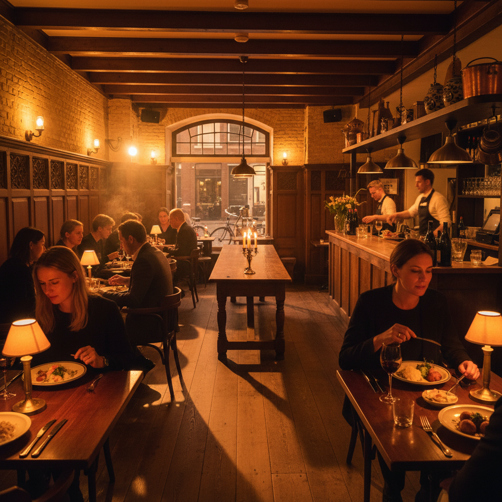 Bistro's succes: dynamische sfeerverlichting en reviews