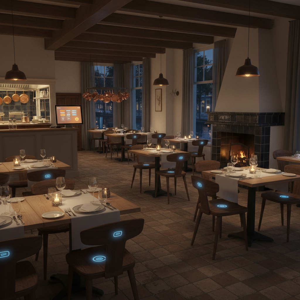 Wachttijden horeca verkorten: slimme reservering & sensoren